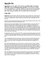 ĐẠI THI HÀO NGUYỄN DU