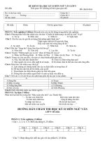 ĐỀ KIỂM TRA HỌC KỲ II NGỮ VĂN L9 CHẲN .doc