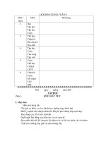 Giao an lop 2. tuan 6