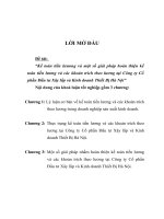 “Kế toán tiền lương và một số giải pháp hoàn thiện kế toán tiền lương và các khoản trích theo lương tại Công ty Cổ phần Đầu tư Xây lắp và Kinh doanh Thiết Bị Hà Nội”