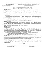 Đề thi HSG Tỉnh. GDCD bảng A