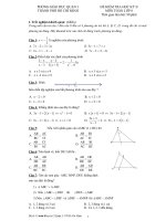 ĐỀ KIỂM TRA HỌC KỲ II MÔN TOÁN LỚP 8 PHÒNG GIÁO DỤC QUẬN 3 THÀNH PHỐ HỒ CHÍ MINH
