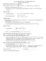   ĐỀ THI THỬ ĐẠI HỌC, CAO ĐẲNG NĂM 2010   Môn thi : TOÁN (ĐỀ 134 