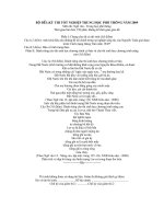 20 ĐỀ THI TNTHPT 12