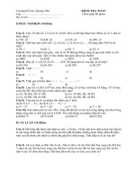 Luyện HSG monToán - bải 2