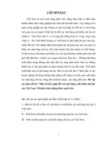 Một số kiến nghị đối với mặt hàng xuất khẩu chủ lực của Việt Nam 