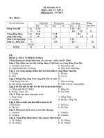 Đề Thi Học kỳ 2 Địa lý 9 (Đề 2)