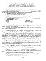 7 TRÌNH TỰ CÔNG VIỆC TẠI ĐẠI HỘI CỔ ĐÔNG 