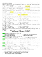 BT Biện luận theo R