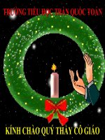 THỂ DỤC LỚP 5- TIẾT 70