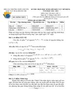 ĐỀ THI CHỌN HỌC SINH GIỎI KHU VỰC MỞ RỘNG NĂM HỌC 2011- 2012 MÔN TIN HỌC LỚP 11