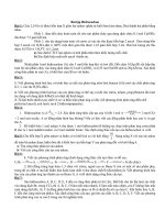 Bài tập hidrocacbon ôn HSG 12 