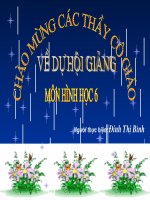 hình học 6 - đoạn thẳng