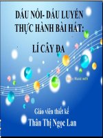 Bài hát Lý Cây Đa