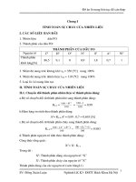 Tính toán sự cháy của nhiêu liệu