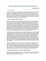 Chính sách lãi suất trong cuộc chiến chống lạm phát 