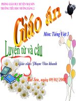 Mở rộng vốn từ: Quê Hương. Ôn tập câu: Ai làm gì?