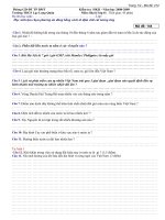 KT HK II Địa 8 - năm học 2008-2009