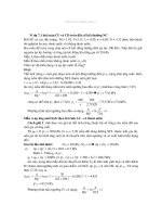 Bài tập  cơ học đất 