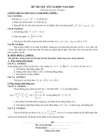 De thi thu tot nghiep nam 2009