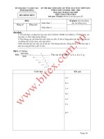 ĐỀ THI HỌC SINH GIỎI CẤP TỈNH GIẢI TÓAN TRÊN MÁY TÍNH CASIO NĂM HỌC 2008 – 2009 MÔN TOÁN LỚP 9 THCS