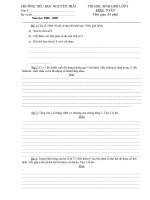 Thi học sinh giỏi lớp 4