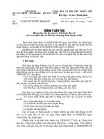 TTLT21BTC Hướng dẫn chế độ quản lý tài chính đối với các cơ sở giáo dục