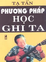 Phương pháp học ghi ta part 1 