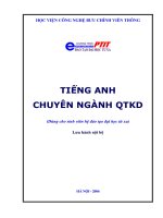 Tieng anh chuyen nganh QTKD 