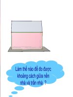 Bài Khoảng Cách mon Toan học 11