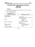 Giáo án toán 3 cả năm