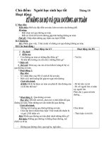 Sinh hoạt ngoài giờ lên lớp- lớp 3