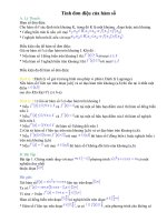 Ôn thi TN-Tính đơn điệu của hàm số