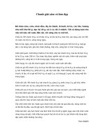 Chanh- giải cảm & làm đẹp.