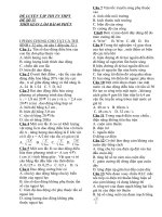 ôn luyện thi TNTHPT