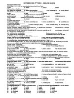 Bài tập Ôn tập HKII - 2