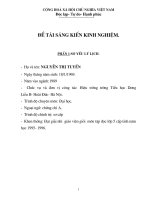 Chỉ đạo đội ngũ cán bộ giáo viên