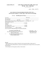 GIẤY ĐĂNG KÝ THAM DỰ ĐHĐCĐ THƯỜNG NIÊN NĂM….. (DÀNH CHO CỔ ĐÔNG CÁ NHÂN TRỰC TIẾP THAM GIA ĐẠI HỘI)