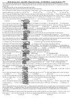 Đề thi thử học kỳ II - THPT phụ dực - Phạm Vương