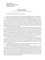 Tiểu luận triết học