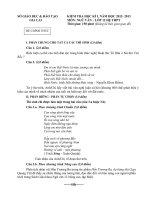 ĐỀ KIỂM TRA HỌC KÌ I NĂM HỌC 2012-2013 LỚP 12 HỆ THPT MÔN NGỮ VĂN – SỞ GIÁO DỤC VÀ ĐÀO TẠO GIA LAI