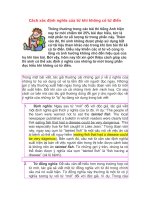 Cách xác định nghĩa của từ khi không có từ điển