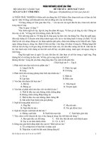 Cẩm nang ôn thi NV 9