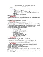 Đề cương ôn tập Khối 6 của PGD (Đầy đủ)