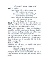 ĐỀ THI THỬ KHỐI 9 NĂM HỌC 2009 - ĐỀ 8