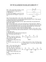 luyen thi vao lop 10 mon Vat ly