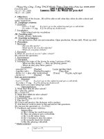 Giao an TA 7 mot cot