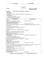 GIÁO ÁN LỚP 4- TUẦN 2