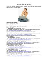 Thư viện nhạc nền cho Blog