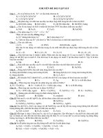 CHUYÊN đề bài tập sắt 